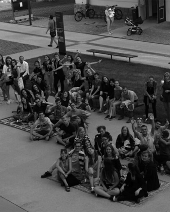 Europäische Projekte an der Ulmer Volkshochschule Bild: Teilnehmer am eljub Projekt in Krems Juli 2019